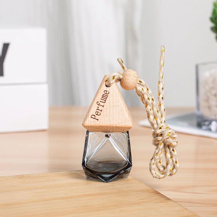 Colors Car Hanging Air Freshener Diffuser Bottle Empty Perfume Pendant Aromatherapy Fragrance Essential Oil Diffuser Bottle Auto Ornaments Decor - Image 7