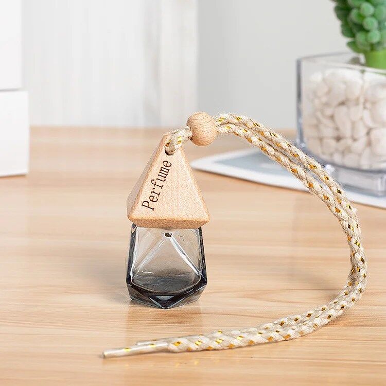 Colors Car Hanging Air Freshener Diffuser Bottle Empty Perfume Pendant Aromatherapy Fragrance Essential Oil Diffuser Bottle Auto Ornaments Decor - Image 6