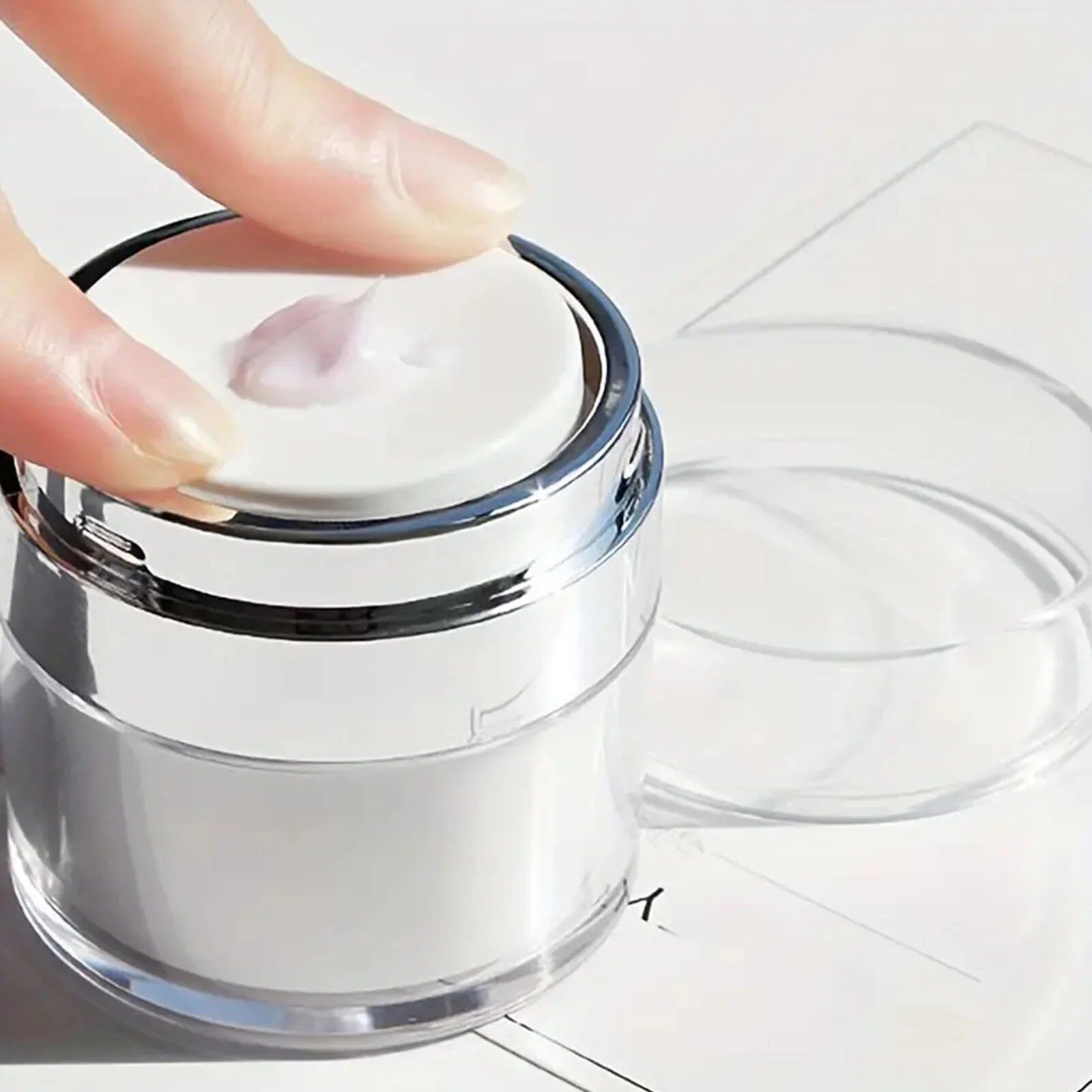 Plastic cream jar Cosmetic Containers, Cosmetic Packaging - Image 9