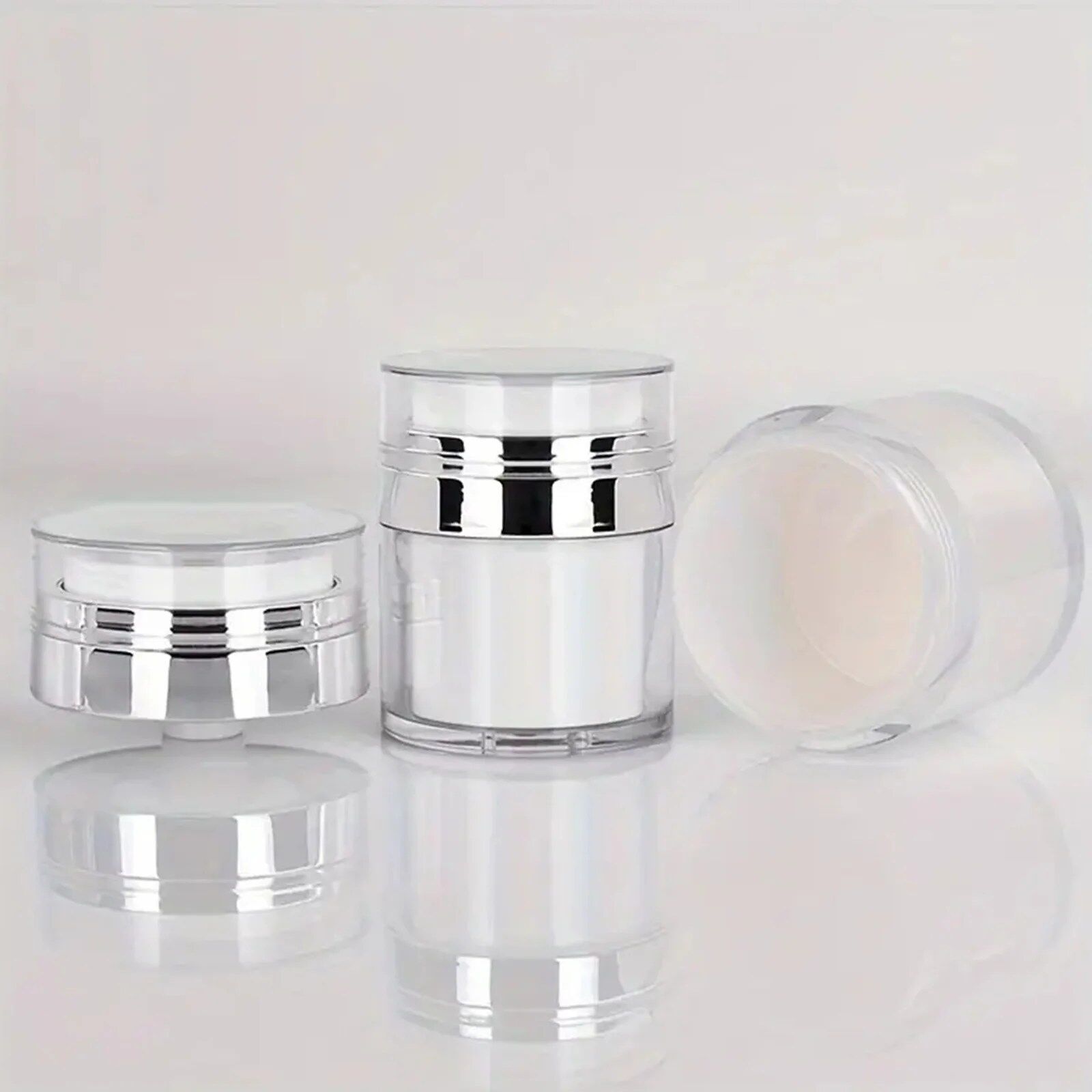 Plastic cream jar Cosmetic Containers, Cosmetic Packaging - Image 6
