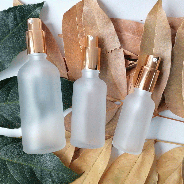 Glass Spray Bottle Empty Frosted Black Refillable Container Great for Essential Oils Perfume, Homemade Cleaning Products, Aromatherapy - Image 3