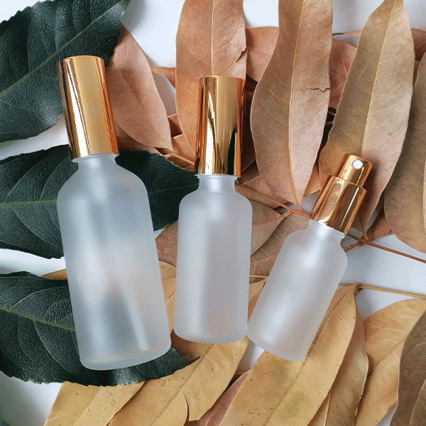 Glass Spray Bottle Empty Frosted Black Refillable Container Great for Essential Oils Perfume, Homemade Cleaning Products, Aromatherapy - Image 5